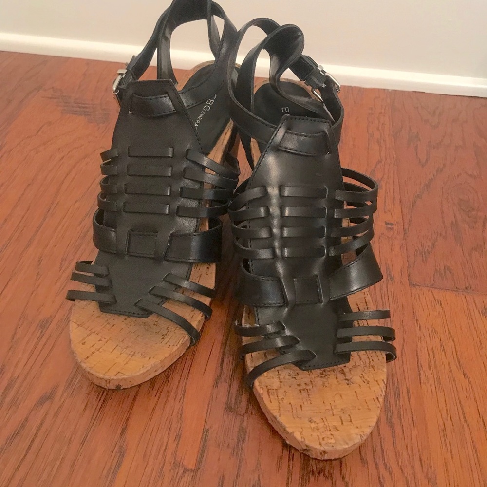 BCBG Eneration BG-Blayne Black Wedge